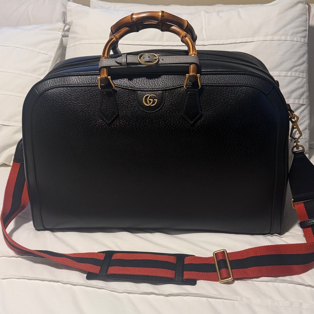 Gucci Diana Bamboo Travel Duffel - Picture 4 of 10